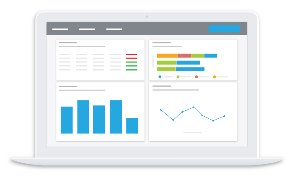 AutoQL Dashboard on Macbook