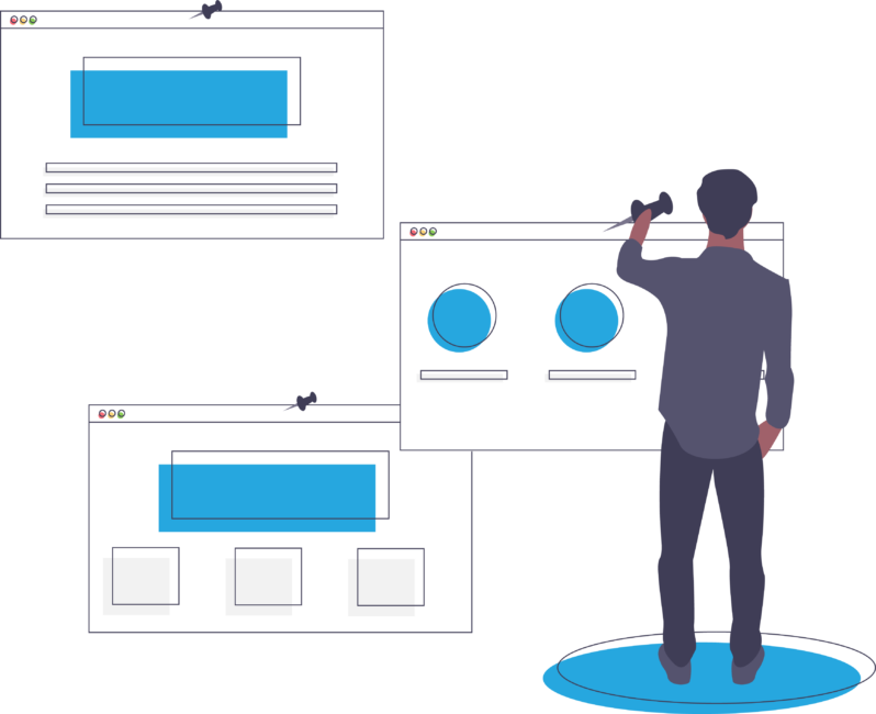 Person pinning dashboard tiles showing conversational AI analytics results